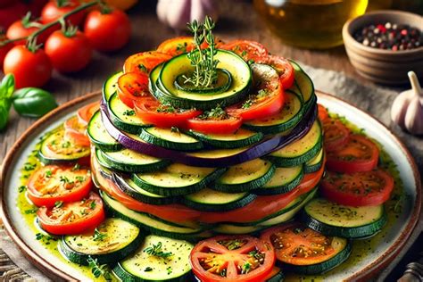 Ratatouille friss zöldségekkel