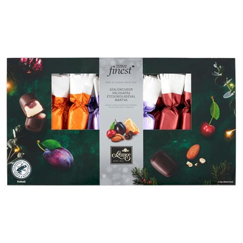 Tesco Finest belga csokoládé válogatás
