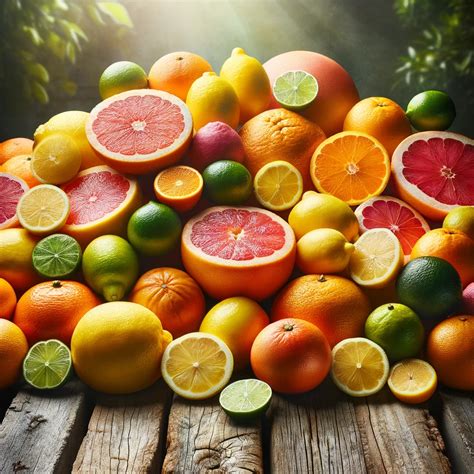 Citrusok és virágok kompozíciója