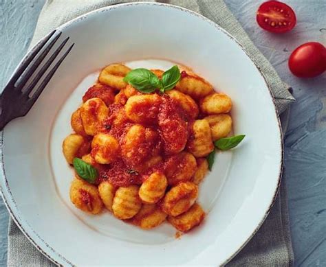 Túró gnocchi paradicsomos padlizsánszósszal