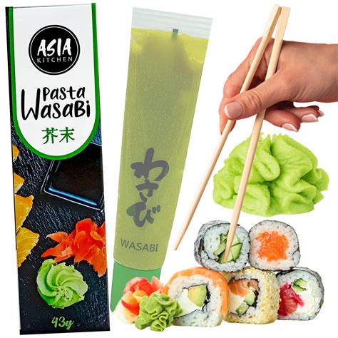 wasabi paszta tálban