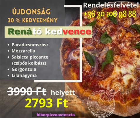 Tészta és pizza választék