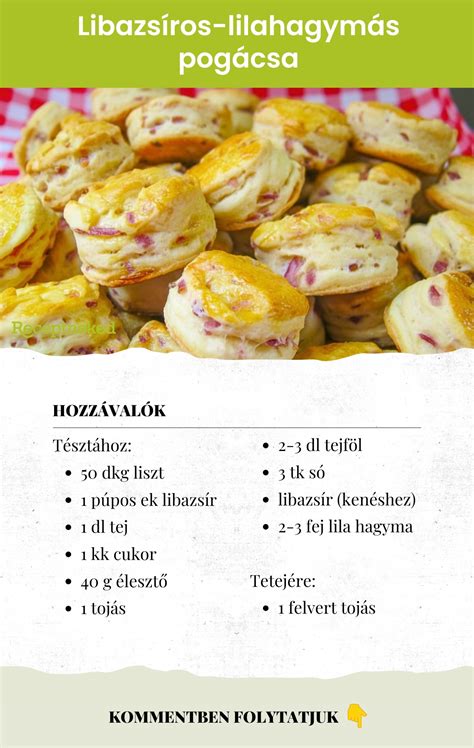 Válogatott pogácsa kínálat