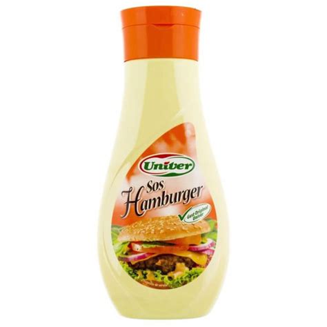 hamburger feltétek és szósz