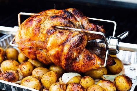 A Rotisserie kínálatának illusztrációja