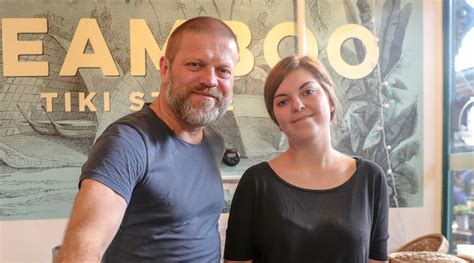 Szabó Győző és lánya a Steamboo-ban