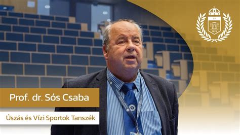 Dr. Sós Csaba portréja