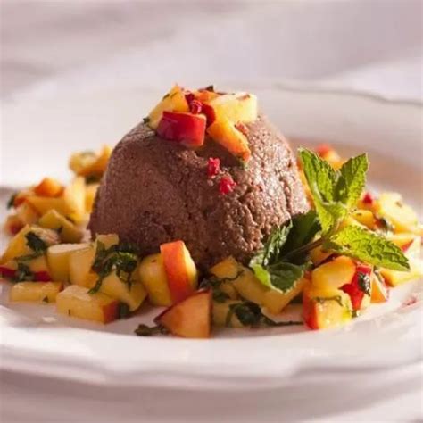 Csokis grizpuding gyümölcsraguval