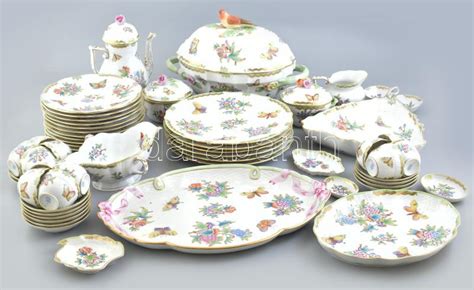 Viktória minta Herendi porcelánon