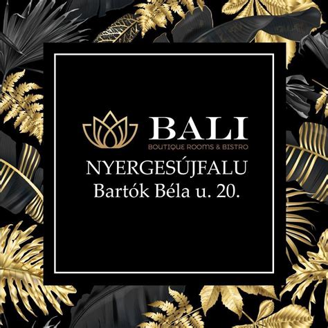 Nyergesújfalu térképe a Bali Art Cafe elhelyezkedésének jelölésével