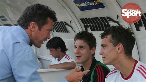 Lothar Matthäus a magyar válogatott kispadján