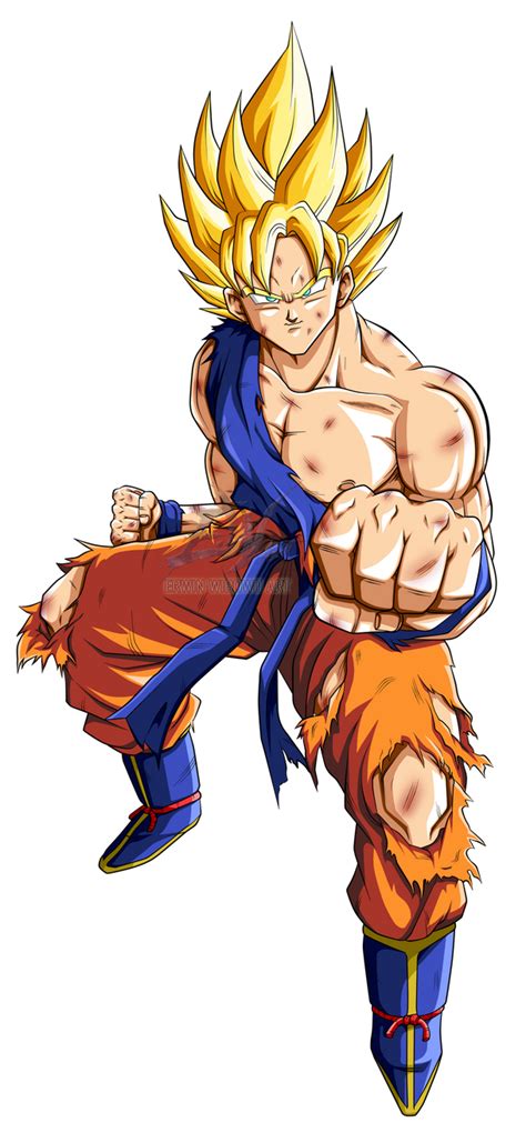Son Goku Super Saiya-jin különböző formái