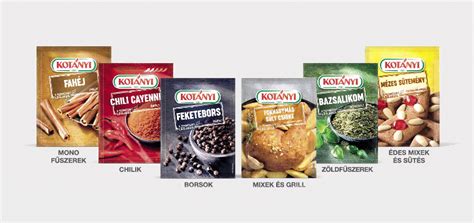 Kotányi fűszerek