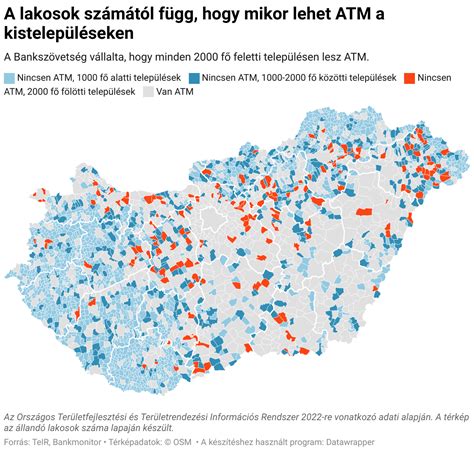 Térképen jelölt postai fiók vagy bankautomata