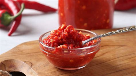 Házi chiliszósz hozzávalók