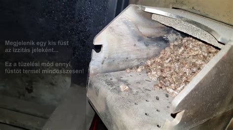 A pellet égőfej vezérlőpaneljének ábrázolása