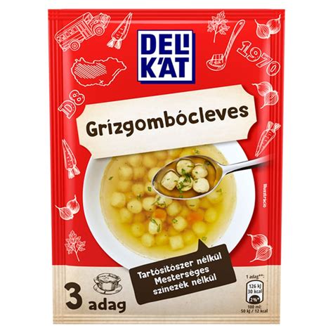 Delikát instant leves termékcsalád
