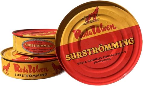 Surströmming konzervdoboz, bontatlanul