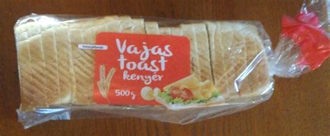 Házi répalés toast kenyér szeletek