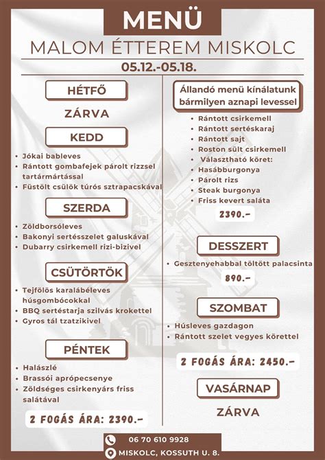 Miskolc térképe a Vendelin Étterem helyével