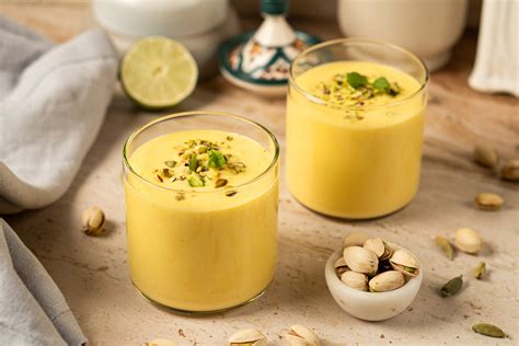 Mangó lassi pohárban