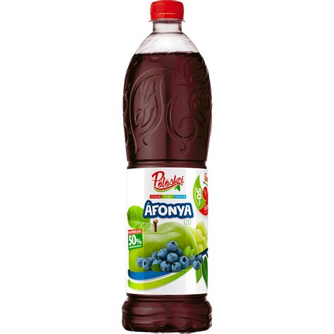 Piroska Szörp fekete áfonya ízű ital képe