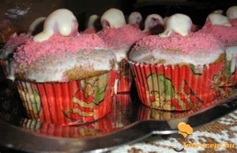 muffin töltelékkel