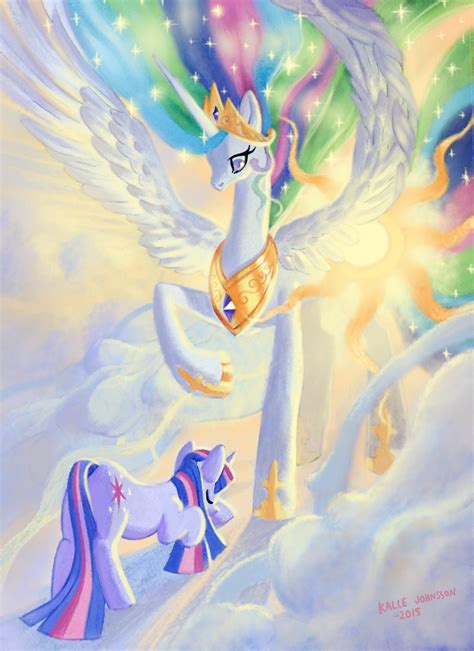 Twilight Sparkle, mint Celestia tanítványa