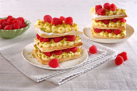 Málnás mille feuille