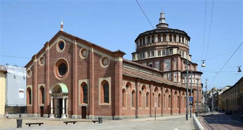 A Santa Maria delle Grazie templom és kolostor épülete