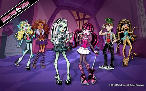 Monster High karakterek csoportképe