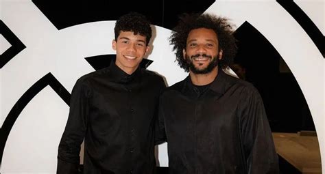 Enzo, Marcelo fia, édesapjával
