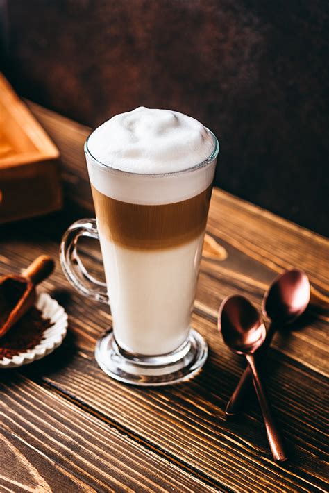 Latte Macchiato réteges felépítése