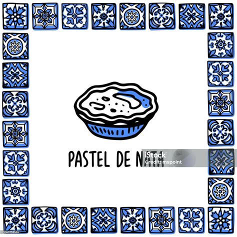Portugál bélyeg Pastel de Belém-mel
