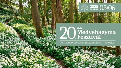 Medvehagyma fesztivál Orfűn