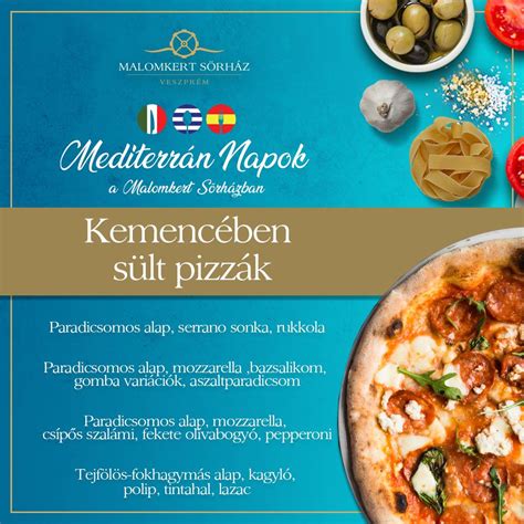 Kemencében sült pizzák a Stubéban
