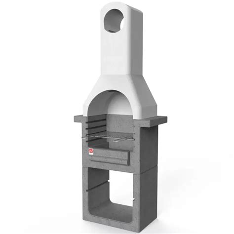 Rusztikus beton kerti grill design