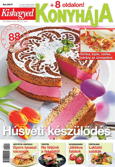 Kiskegyed Konyhája magazin borítója