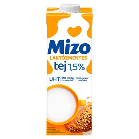 Mizo laktózmentes tej doboza