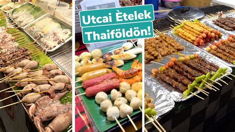 thai utcai ételárus wokkal