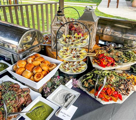 Catering esemény terítékkel