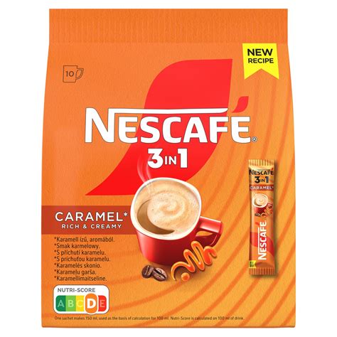 Nescafé 3in1 kókusz ízű kávé csomagolása
