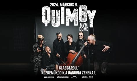 Quimby zenekar koncert közben
