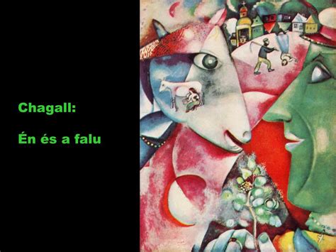 Marc Chagall: Én és a falum, 1911