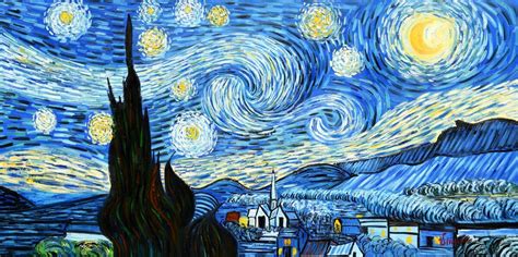 Vincent van Gogh: Csillagos éj, 1889