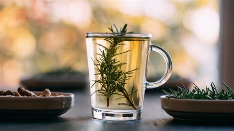 Rozmaring levelek közelről