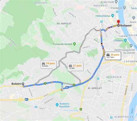 Budaörs Szabadság út térkép
