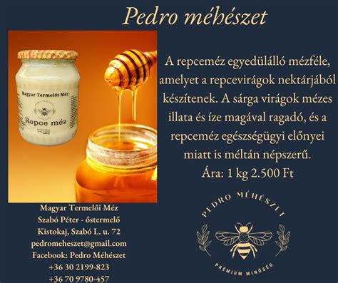 Méz és egészségügyi előnyei