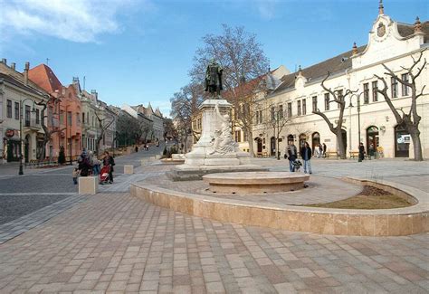 Szekszárd belvárosa a Garay tér közelében