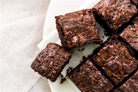 Lágy közepű csokoládé brownie